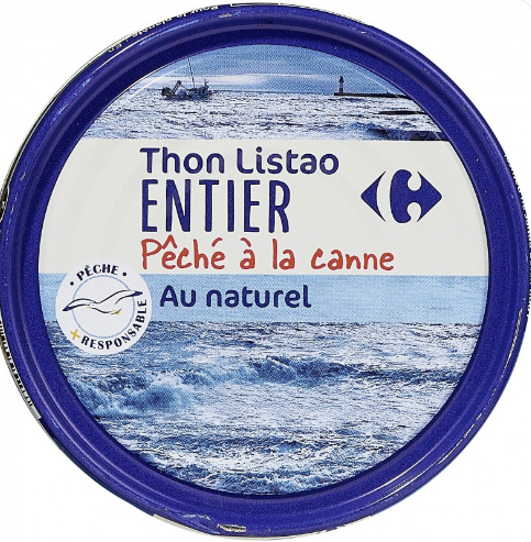 THON NATUREL 200 G ENTIER LISTAO *24