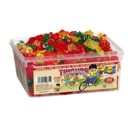 HARIBO BIG CROCODILE 1KG (J-122)*1