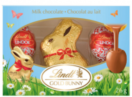 GOLD BUNNY ŒUF 230 G*10