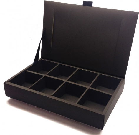 COFFRET BOIS VIDE 48 SACHETS THE *1