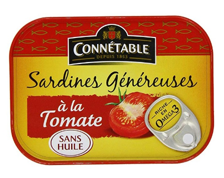 SARDINE GENEREUSE SAUCE TOMATE 140G *12