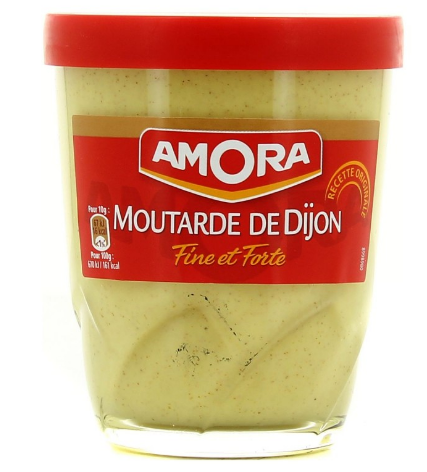 MOUTARDE DE DIJON AMORA 150G *12