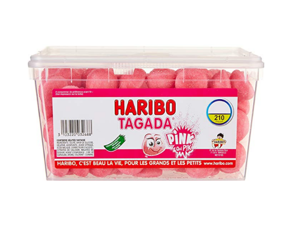 HARIBO STRAWBERRY PONPON 1KG*1