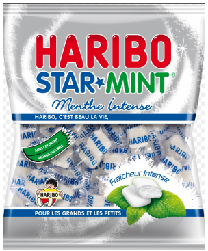 HARIBO STAR MINT 100G*24
