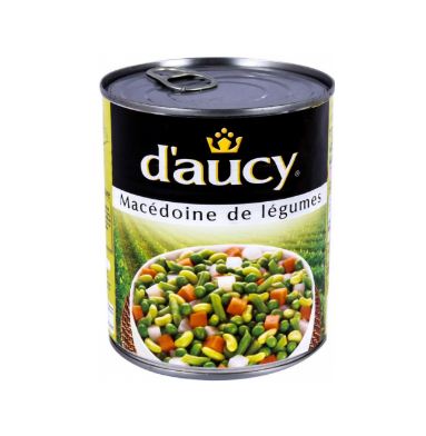 TRIPACK MACEDOINE LEGUMES D'AUCY 1/4 *8