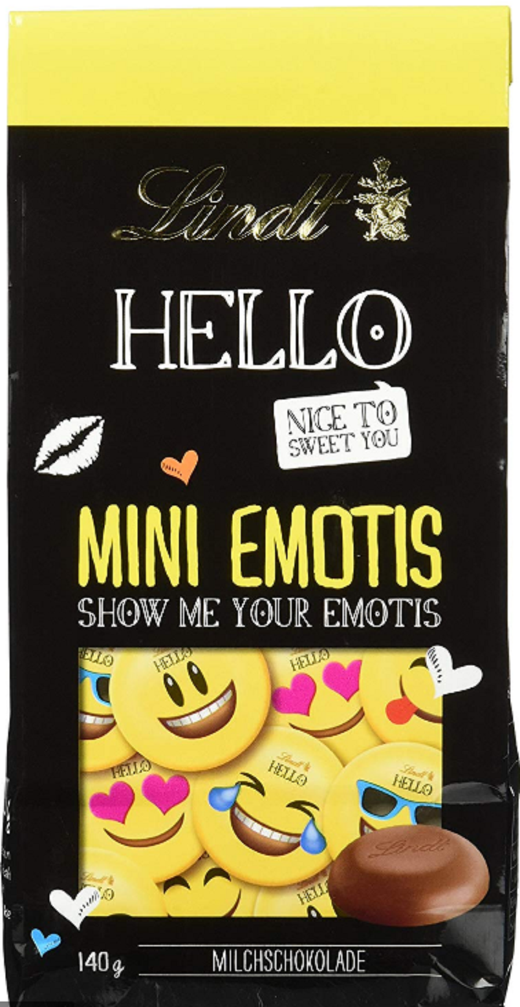 LINDT HELLO MINI EMOTIS 140G*28