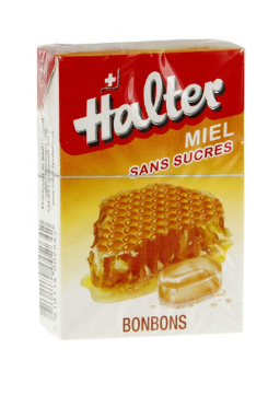 HALTER MIEL SANS SUCRE 40 G*16