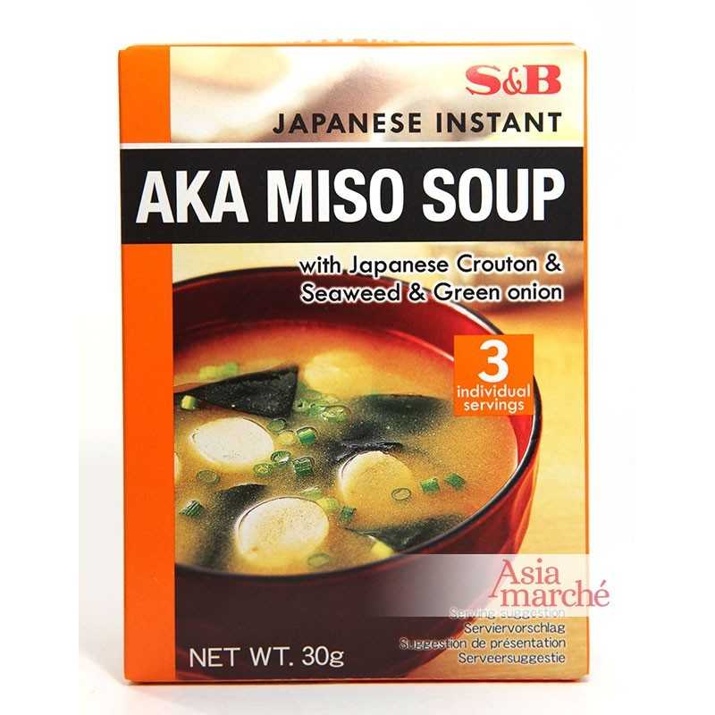 SOUPE D'AKA MISO 30G S&B 1714 *6