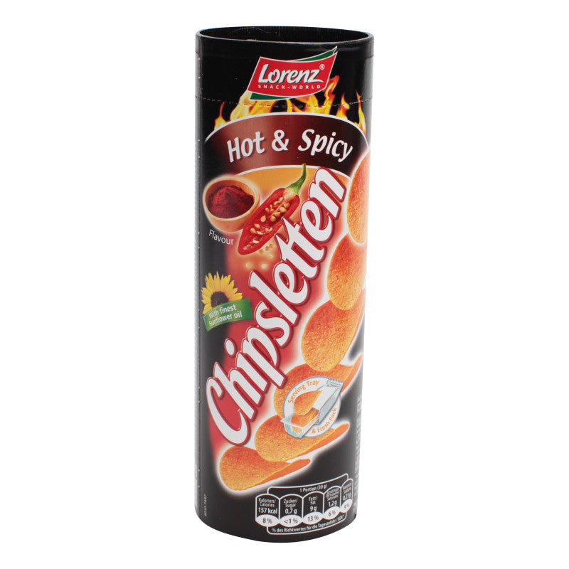 CHIPSLETTEN TEXAN CHILI LORENZ 100G *15